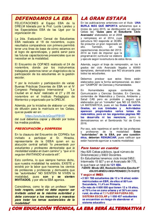 Sembrando ya! Diciembre 2015