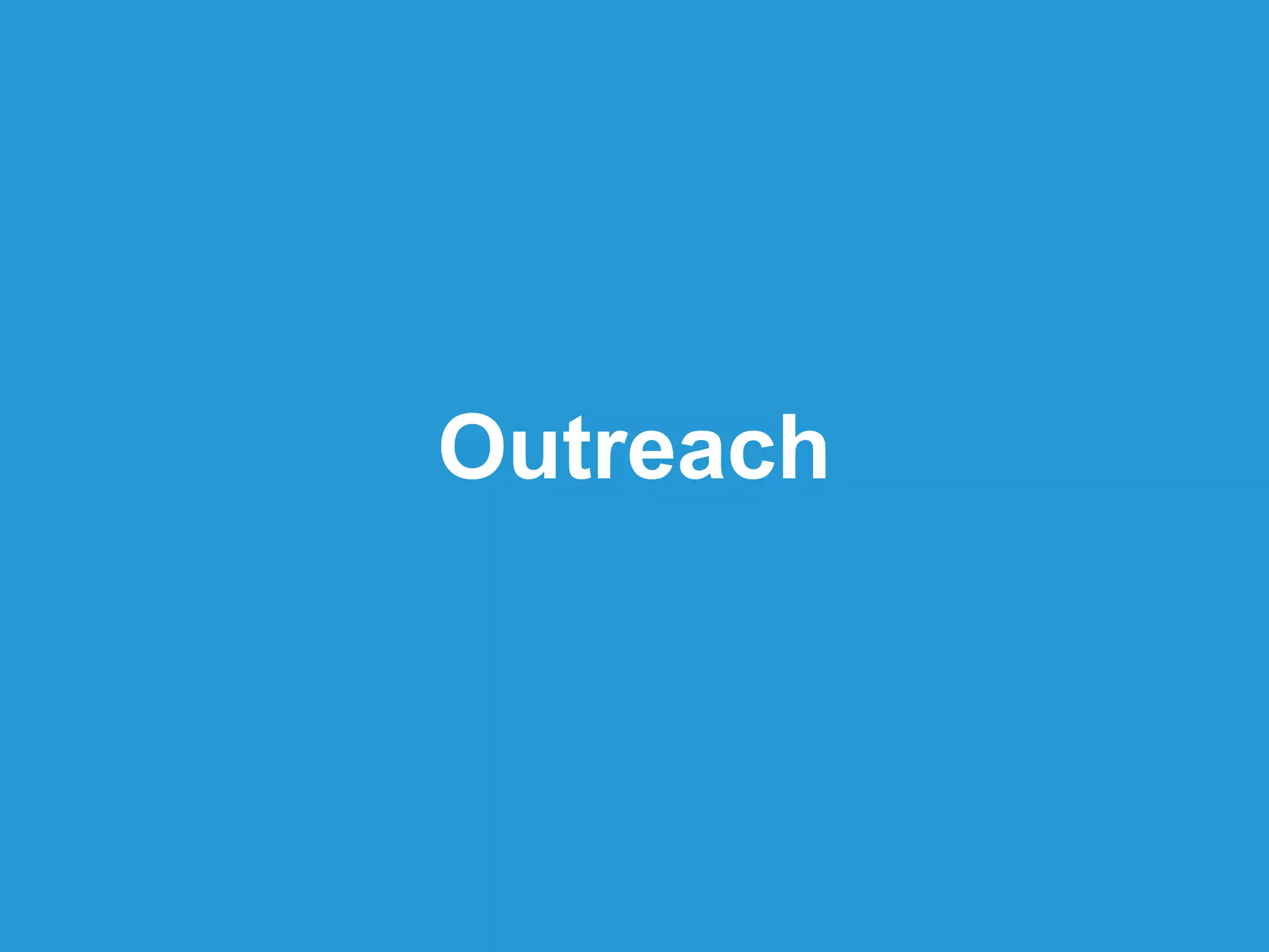 Outreach