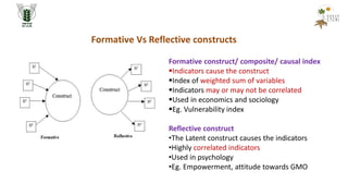 Formative Contruct Development of Multidimensional Scales using Structural Equation ...