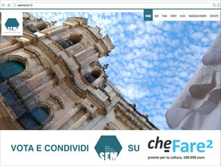 VOTA E CONDIVIDI

SU

 