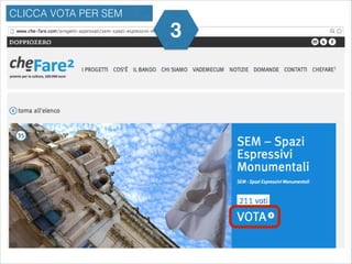 CLICCA VOTA PER SEM

3

 