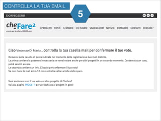 CONTROLLA LA TUA EMAIL

5

Vincenzo Di Maria

 