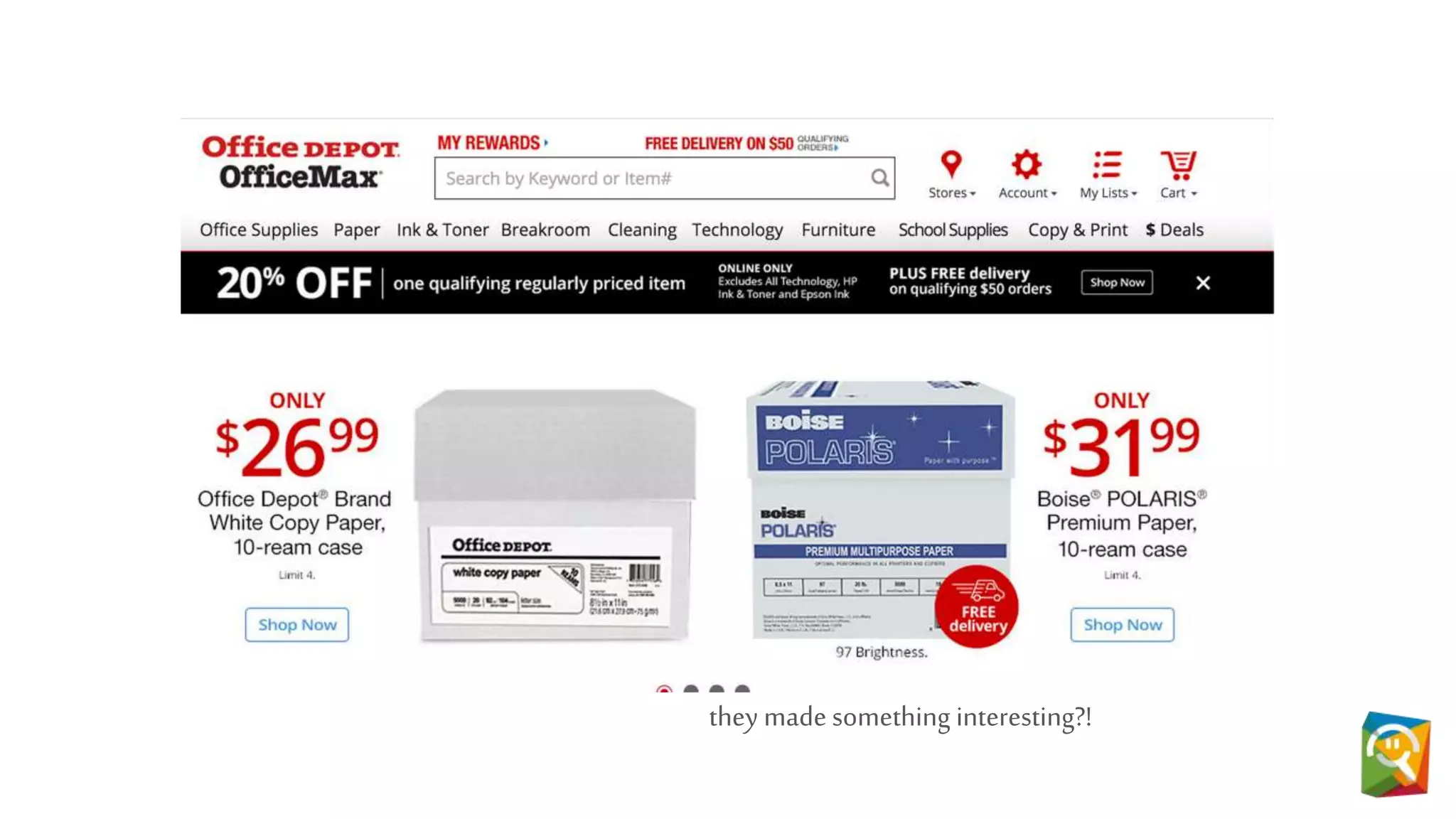 they made something interesting?!