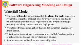Software Engineering and Traditional Software development models | PPTX