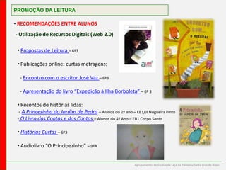 LEITURAS CRUZADAS- Eco-Leituras O Cientista do Mês