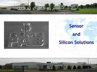 Sensor
                                                                                  and
                                                             Silicon Solutions




© Semefab (Scotland) Ltd.   Over 115 million semiconductor die shipped per year         www.semefab.com
 