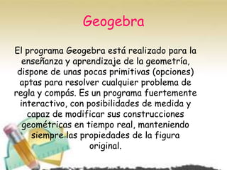 Semejanza en geogebra | PPTX