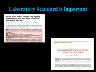 Laboratory Standard is important
 
