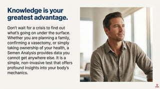 Significance of Semen Analysis - Lab Tests Dubai