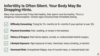 Significance of Semen Analysis - Lab Tests Dubai