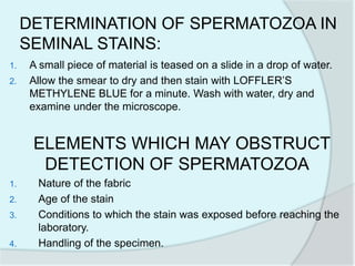 SEMEN & SEMINAL STAINS.pptx