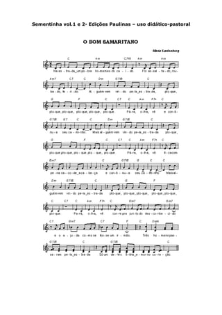 Sementinha vol.1 e 2- Edições Paulinas – uso didático-pastoral
 