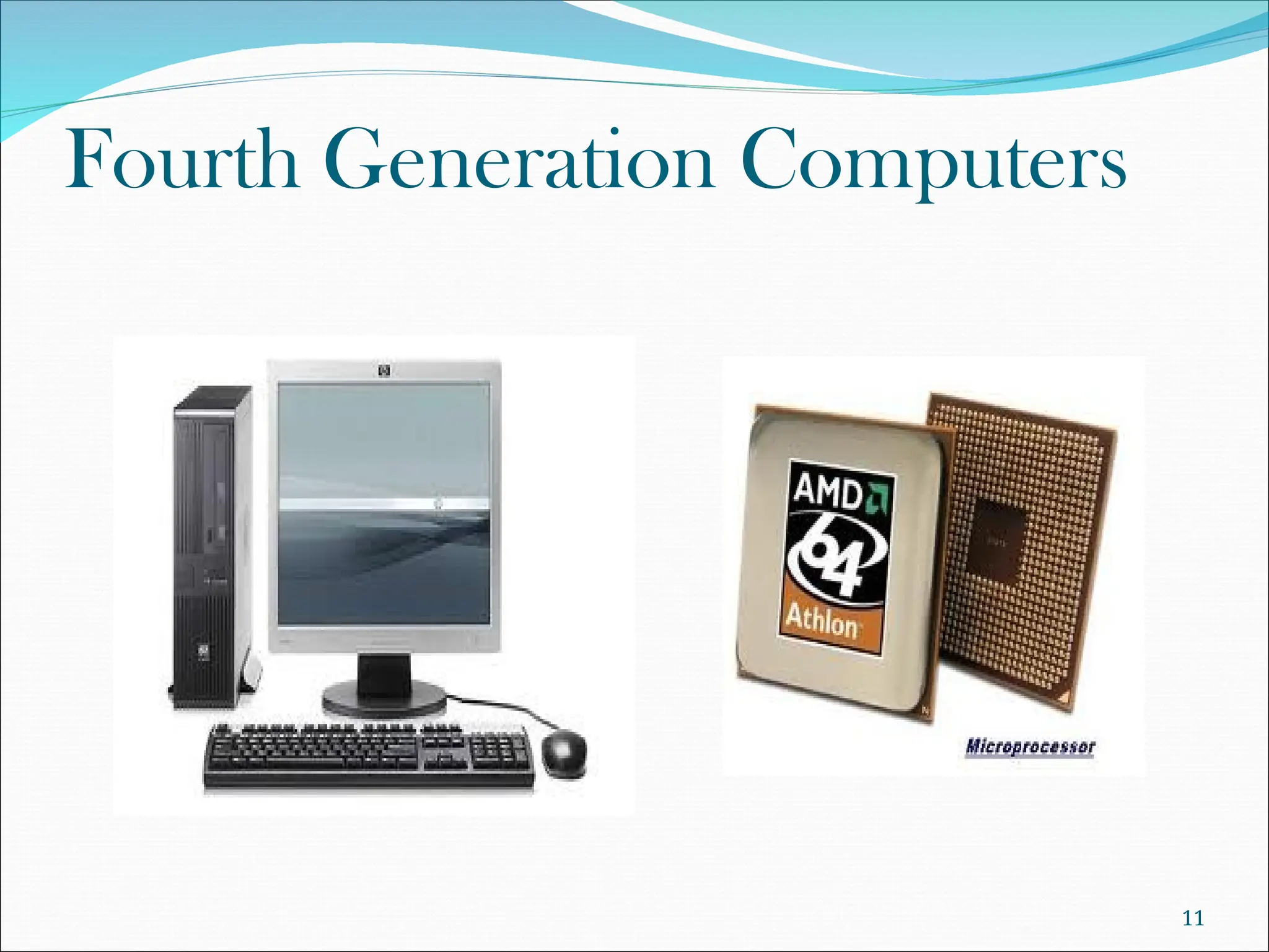 Fourth Generation Computers
11
 