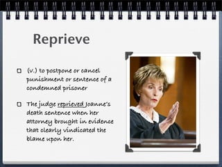 Semester 2 Wordlist 1