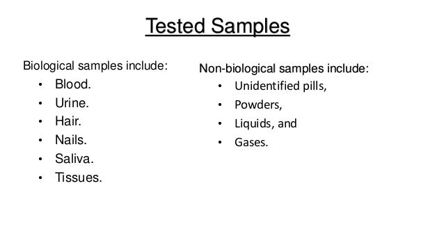 Analytical Chemistry In Forensic Science