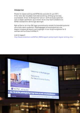 Multimediesenterets semesterrapport høst 2011