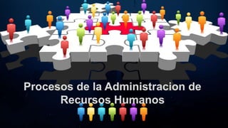 Procesos de la Administracion de
Recursos Humanos
 
