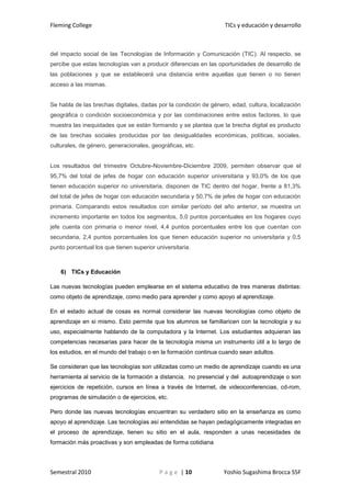 Procesamiento de información eficiente