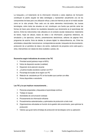 Procedimientos estandarizados y optimizados de producción a todo nivel