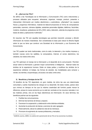 Porcentaje de locales de la región con PC