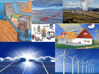 Tipos de energias alternativas