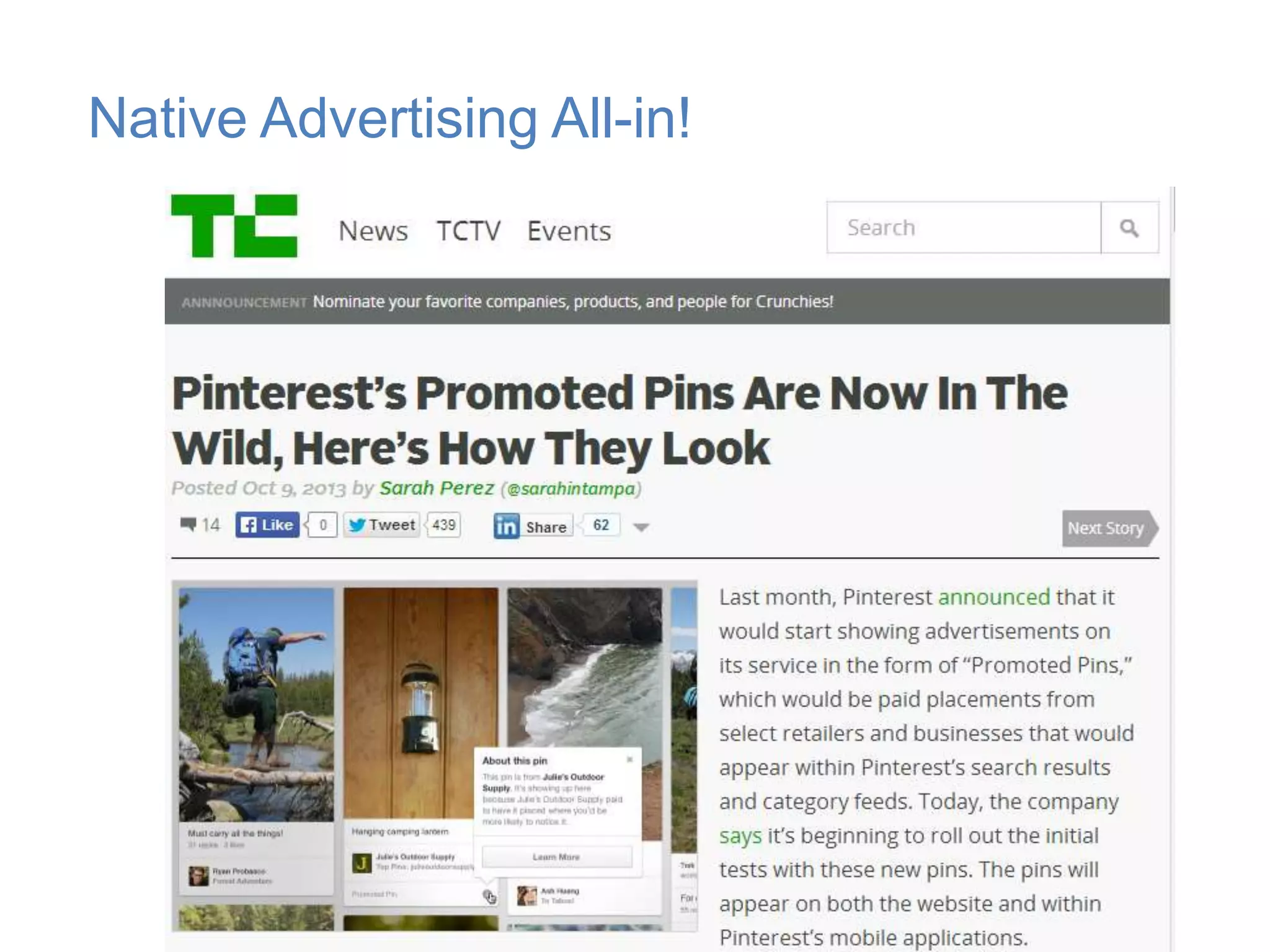 Native Advertising All-in!

 