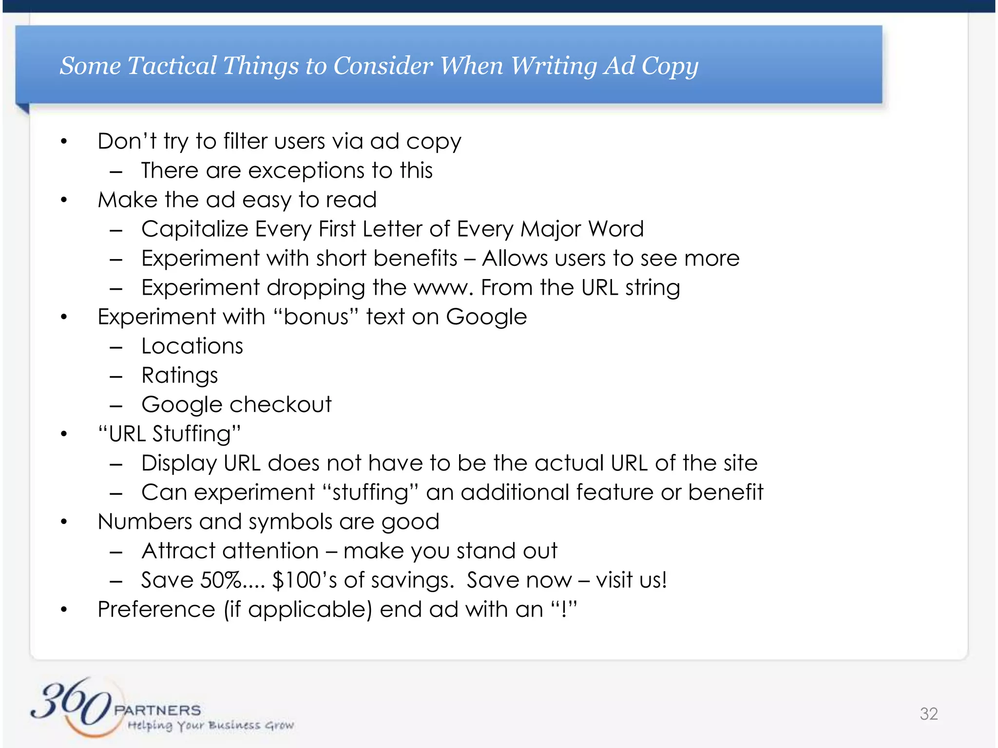 29Mistake: Setting the Wrong Expectations in Your Ads