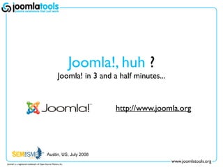 SEMforSMB US 2008 - Building a website in 3 minutes