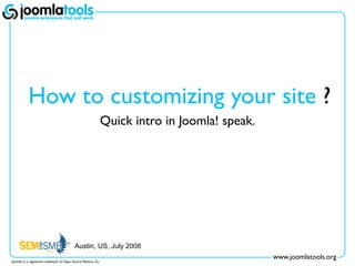SEMforSMB US 2008 - Building a website in 3 minutes