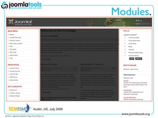 SEMforSMB US 2008 - Building a website in 3 minutes