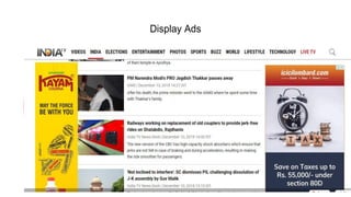 Display Ads
 