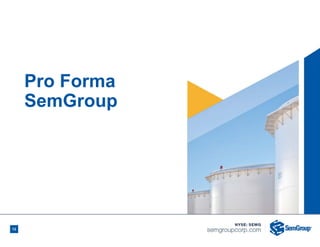 Pro Forma
SemGroup
13
 