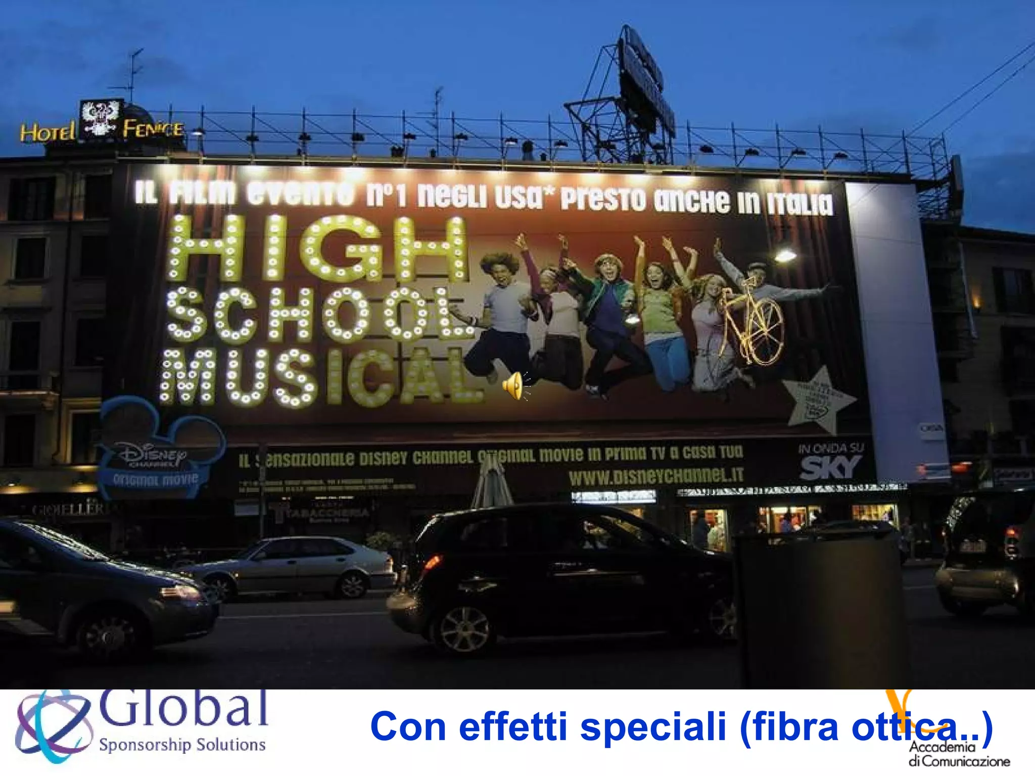 Con effetti speciali (fibra ottica..) 