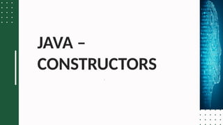 Semi-1-Constructor Constructor Constructor | PPT