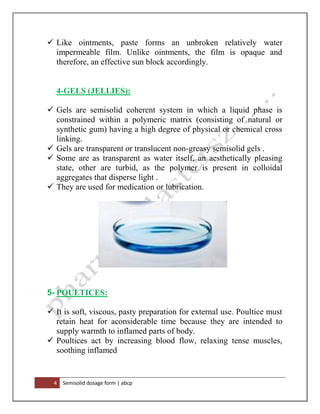 Semi soild | PDF