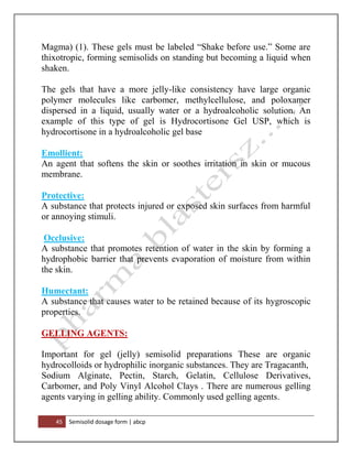 Semi soild | PDF