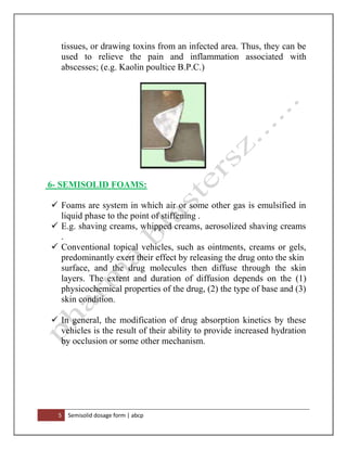Semi soild | PDF