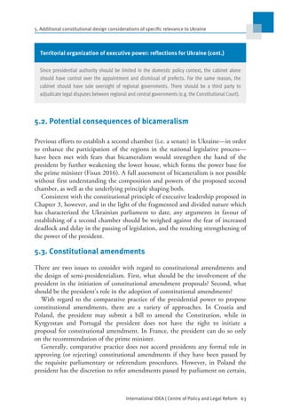 Semi-presidentialism and Inclusive Governance in Ukraine