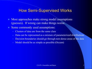 Semi Supervised Learning Assumptions Semi-Supervised.pptx