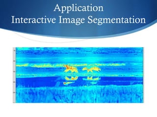 Application
Interactive Image Segmentation

 