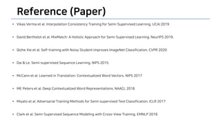 준지도학습 (Semi supervised learning) | PDF