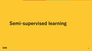 Semi-supervised learning
11
 