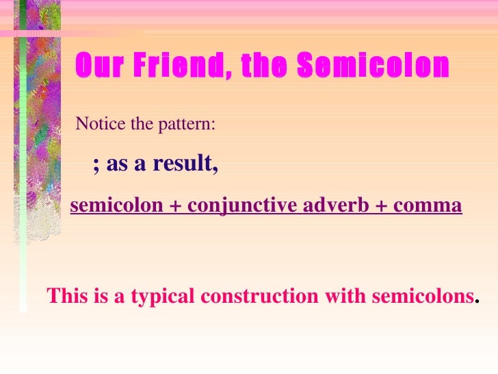 How To Use A Semicolon With However Semicolon Rules When to Use a