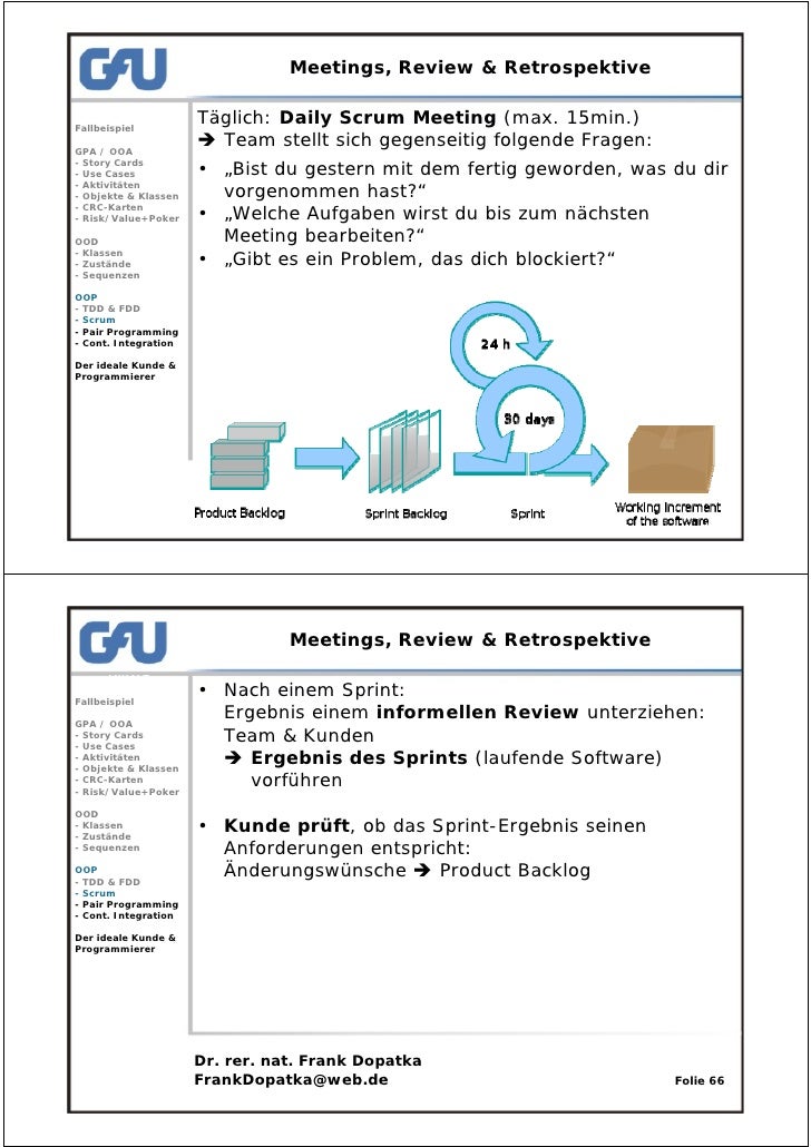 Agile Geschäftsprozeßanalyse OOA/D am Beispiel einer ...