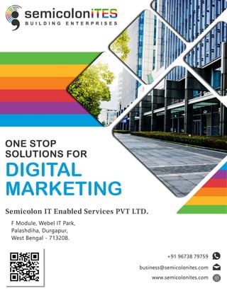 SemicolonITes Digital Marketing Brochure