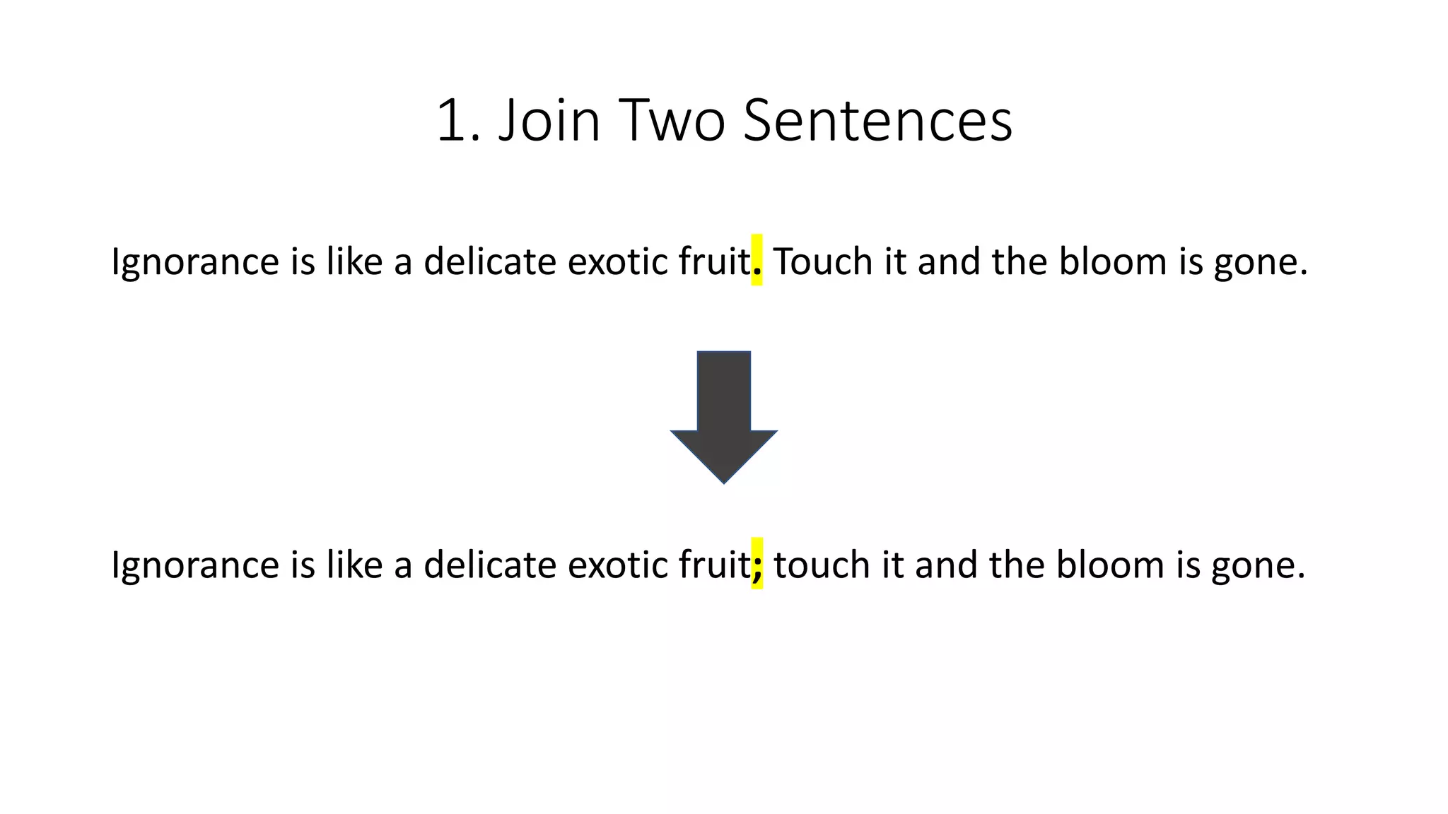 Semicolons, commas, and colons | PPTX
