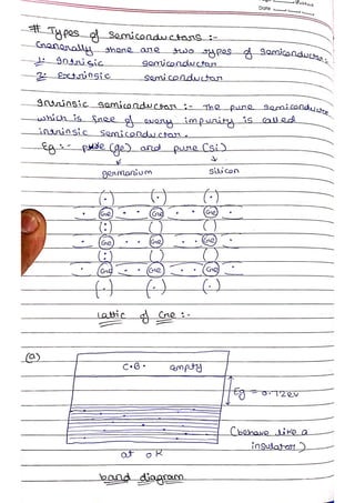 These are the notes of semiconductor devices | PDF