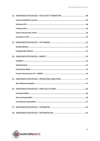 Semiconductor devices tutorial | PDF