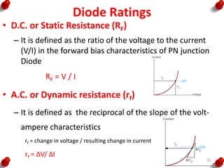 Semiconductor diode | PPTX