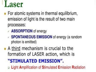 Semiconductor Diode Laser
 The semiconductor laser is very small in
size and appearance.
 It is similar to a transistor ...